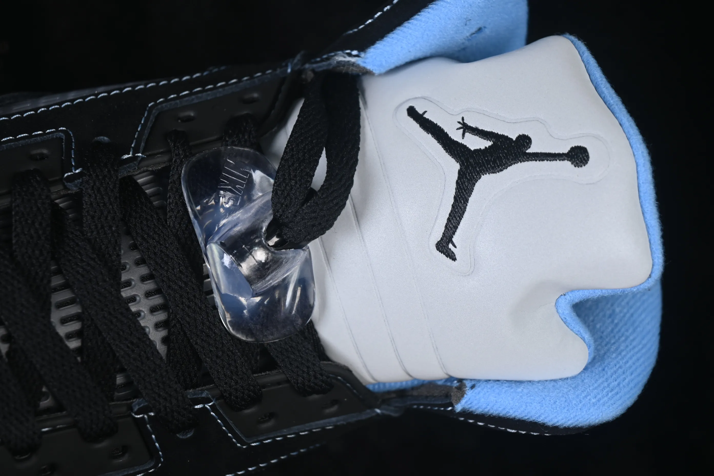 All categories Air Jordan Jordan series basketball shoes Air Jordan 5 OG version Air Jordan 5 Retro "Black University Blue" AJ5 Joe 5 University Blue DD0587-008